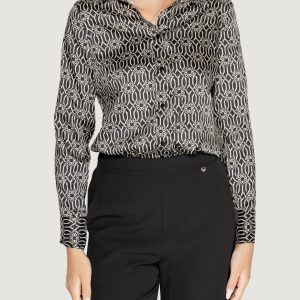 Camicia manica lunga Rinascimento  Nero