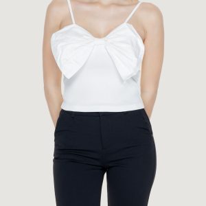 Canotta Only onlclara life s/l mix box jrs Bianco