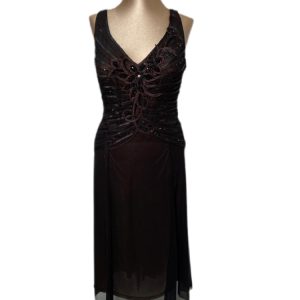 abito impero couture doppio strato longuette