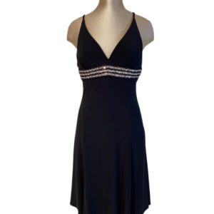 abito impero couture con swoarovski