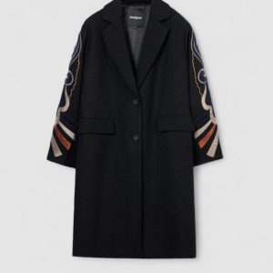 Cappotto Desigual coat_cracovia Nero