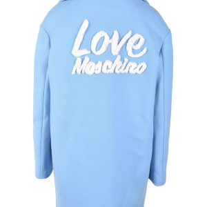 Cappotto Love Moschino  Azzurro