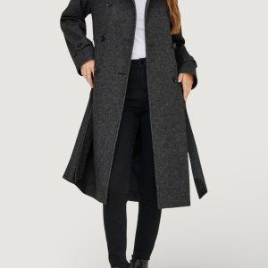 Cappotto Only onlasta trenchcoat otw Grigio Scuro