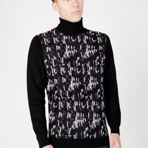 Dolcevita Antony Morato regular fit in filato Nero