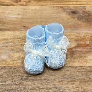 Babbucce con fiocco in merletto Juliana