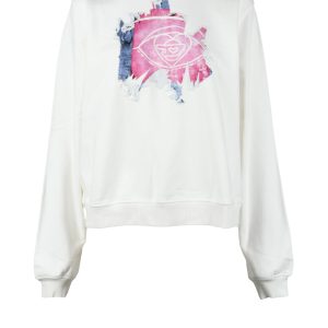 Felpa con cappuccio Diesel  Bianco