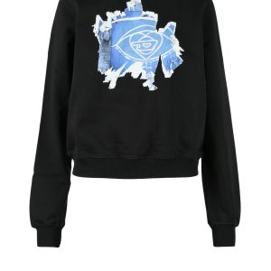 Felpa con cappuccio Diesel  Nero