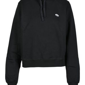 Felpa con cappuccio Diesel  Nero