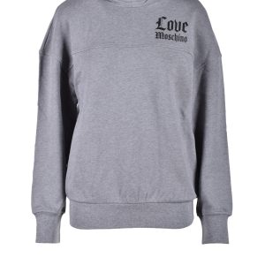 Felpa con cappuccio Love Moschino  Grigio