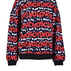 Felpa con cappuccio Love Moschino  Multicolor