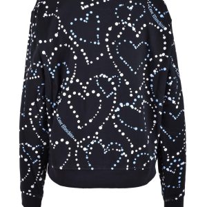 Felpa con cappuccio Love Moschino  Nero