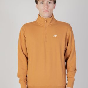 Felpa senza cappuccio New Balance 31501 Cuoio
