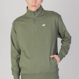 Felpa senza cappuccio New Balance 31501 VERDE SALVIA