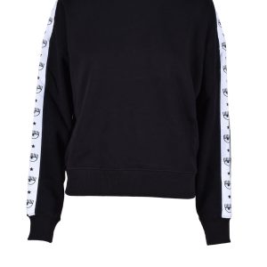 Felpa con cappuccio CHIARA FERRAGNI  Nero