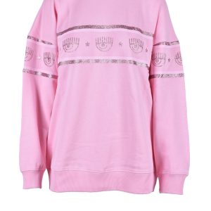 Felpa con cappuccio CHIARA FERRAGNI  Rosa