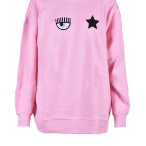 Felpa con cappuccio CHIARA FERRAGNI  Rosa