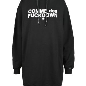 Felpa con cappuccio Comme des Fuckdown  Nero
