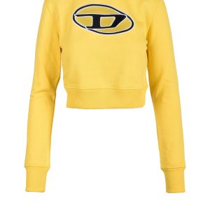 Felpa senza cappuccio Diesel  Giallo