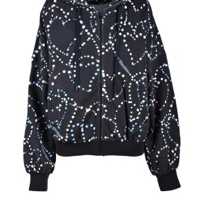 Felpa con cappuccio Love Moschino  Nero