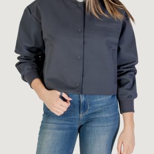Giubbotto Calvin Klein Jeans short bomber jacket Antracite