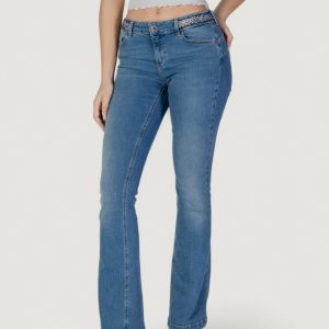 Jeans bootcut Liu-Jo b.up beat reg.w.braid Denim chiaro