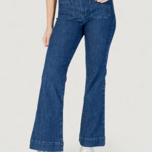 Jeans bootcut WRANGLER dark turn flare Denim