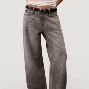 Jeans baggy Calvin Klein Jeans low rise baggy grey Grigio