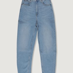Jeans baggy Lee stella tapered Denim chiaro