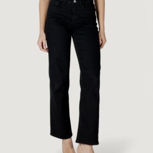 Jeans larghi ICHI ihtwiggy straight Nero
