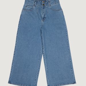 Jeans larghi Lee pleated straight leg Denim