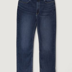 Jeans mom WRANGLER straight Denim scuro
