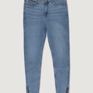 Jeans skinny Lee scarlet high zip Denim chiaro
