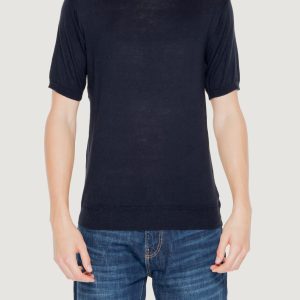 Maglia in filo manica corta HAMAKI-HO  Nero