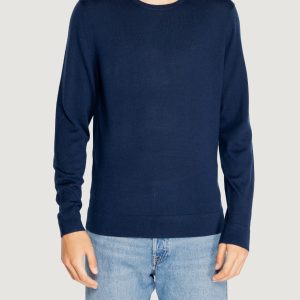 Maglia Calvin Klein merino rws crew neck Blu