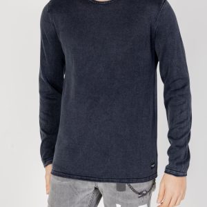 Maglia Jack Jones jjeleo knit crew neck noos Blue scuro