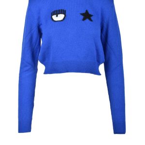 Maglione CHIARA FERRAGNI  Azzurro