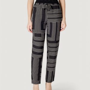 Pantaloni a palazzo Jacqueline de Yong jdypepper mw wvn dia Nero