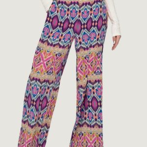 Pantaloni a palazzo Only onlalma life poly palazzo pant aop ptm Rosa