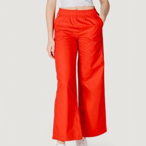Pantaloni a palazzo Only onlzora mw pull-up piping pant pnt Rosso