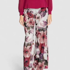 Pantaloni a palazzo Rinascimento  Bordeaux