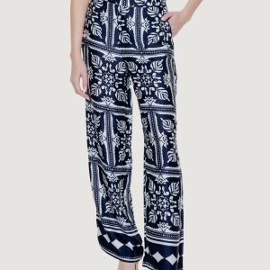 Pantaloni a palazzo Street One  Blu