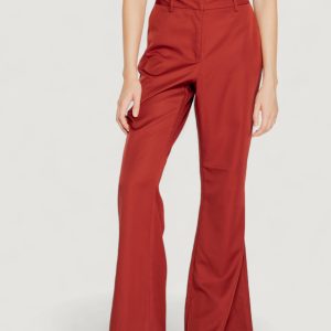 Pantaloni a palazzo Vero Moda vmtara mw flared pant boo Mattone
