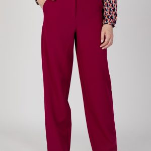 Pantaloni a palazzo Vila Clothes vikamma hw pant noos Bordeaux
