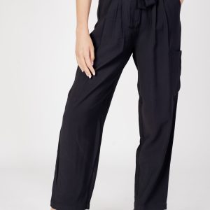 Pantaloni regular Vila Clothes vitvillo Nero