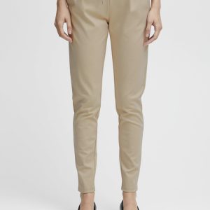 Pantaloni a sigaretta ICHI ihkate pa2 long Beige