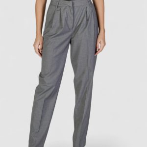 Pantaloni regular Vila Clothes viriley lanya hw pants/bf Grigio