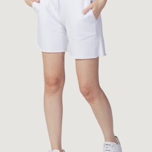 Shorts Blauer. logo Bianco