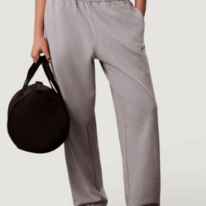 Pantaloni sportivi Calvin Klein Jeans monologo french terr Grigio