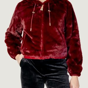 Pelliccia ecologica AYFEE bomber fake fur Bordeaux