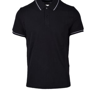 Polo manica corta BIKKEMBERGS  Nero